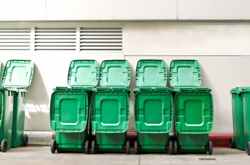 Eco-friendly disposal during garage clearance