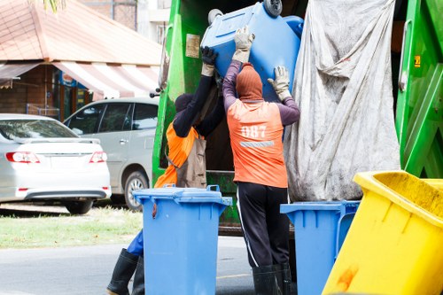 Residents arranging furniture disposal in Twickenham